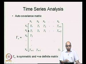 Mod-04 Lec-10 Time Series Analysis - I