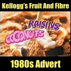 Kellogg’s Fruit And Fibre (ROSS KEMP) - 1980s Advert | Classic British TV and Cinema adverts | Facebook