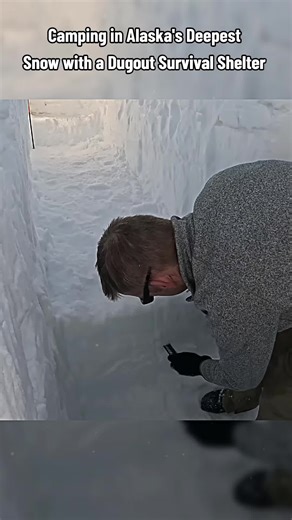 Camping Techniques in Alaska's Deep Snow