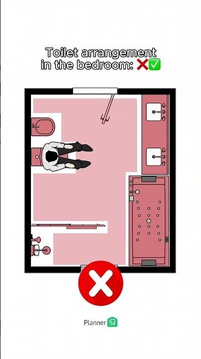 Bathroom Layout Yes or No: Correct Toilet Placement