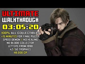 RESIDENT EVIL 9 REQUIEM - 100% Ultimate Walkthrough 03:05:20 - Collectibles, No Blood, No Healing