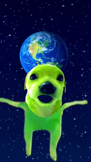 Alien Dog Sings Pretty Little Baby