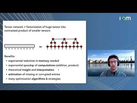 Miles Stoudenmire: "Tensor Networks for Machine Learning and Applications"