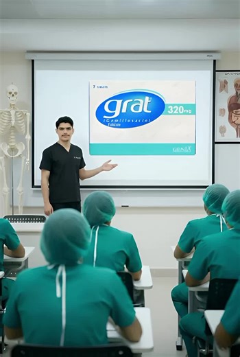 Tablet Grat 320mg generic name dose drug class mechanism of action uses and side effctes#creatorsearchinsights #fyp #fyp #unfreezemyaccount #medicine