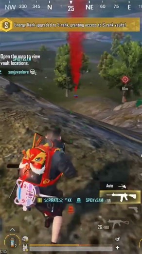 3 Enemies vs 1 Magazine! 😱🔥 #BGMI #shortvideo