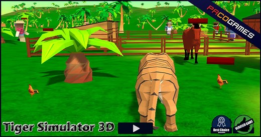 Tiger Simulator 3D | Play the Game for Free on PacoGames