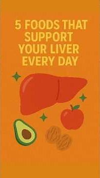 5 Foods That Support Your Liver Every Day [PART 1]
