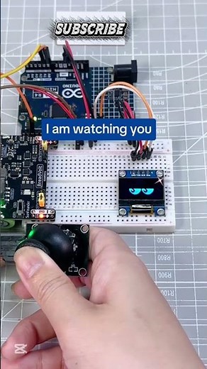 Control OLED with Joystick 🎮 | Arduino Display Demo #Arduino #OLED #joystickjourney