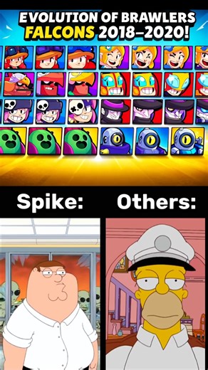 Everything Changed… Except ONE 😳🌵 | Brawl Stars Evolution #shorts #brawlstars #bs