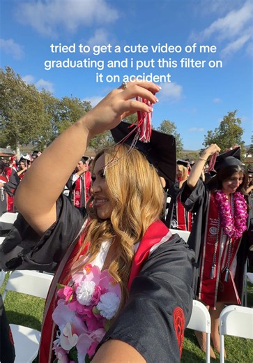 Graduation Filter Fail: Cute Graduation Video with Accidental Effect