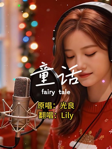 “你哭着对我说，童话里都是骗人的...” 📖 光良的这首《童话》，是多少人青春里的眼泪。 当年听这首歌，我们都还相信王子和公主会永远幸福在一起。 后来长大了，受了伤，我们开始怀疑童话，怀疑爱情。 但今天，Lily想用最纯粹的声音告诉你： 哪怕世界不完美，依然有人愿意做你的天使，张开双手守护你。 无论你现在几岁，无论你是否受过伤，请依然相信： 幸福和快乐，终究会是结局。 👇 你还记得第一次听这首歌是跟谁一起吗？在评论区告诉我你的故事。 🎵 歌曲信息: 原唱: 光良 (Michael Wong) 翻唱: Lily #童话 #光良 #MichaelWong #LilyCover #女声翻唱 #回忆杀 #治愈系 #纯爱 #经典老歌 #Mandopop #傷感 #翻唱 #AI #音樂 #好歌分享 #beutifulgirl #情感