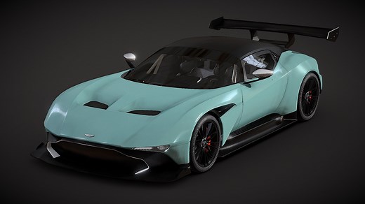 ASTON MARTIN VULCAN - Download Free 3D model by temich (@temich_)