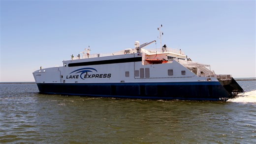 Milwaukee's Lake Express Ferry with daily service to Michigan sets start date for season
