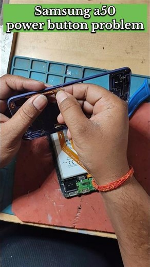 samsung a50 power button not working || samsung a50 power button problem #shorts #tipsntricks