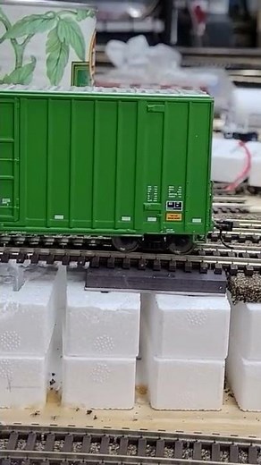 HO scale Train hump yard test 2 #train #railway #modeltrains