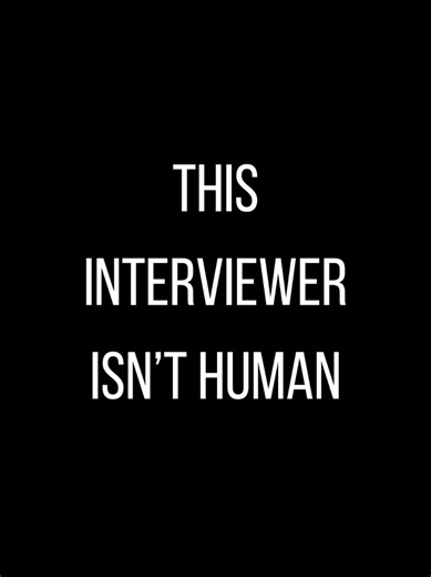 AI interviewers now mimic real recruiters almost perfectly. This is being done right now with AI interview bots, HR simulation platforms, behavioral scoring models. #CareerAI #FutureWork #AIin5sec
