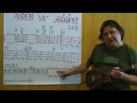 Fingerstyle Ukulele Lesson #75: LOSING MY RELIGION (R.E.M)