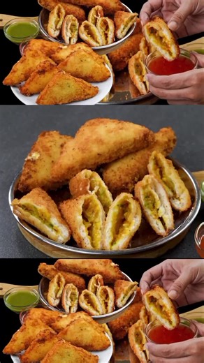 Crispy Aloo Sandwich Recipe for Ramzan Iftar