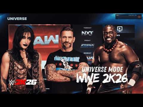 WWE 2K26 Default Universe Mode Setup – Shows, Rosters, Titles & Rivalries (Early-Release)