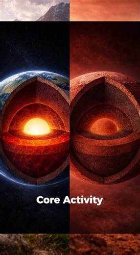 Earth vs Mars… One Supports Life, One Doesn’t