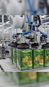 part7 : How Herbal Tea Is Packaged ? Factory Process #shorts