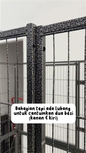“Sangkar besar siap roda – setup sekali settle catcage #carapasang #catshometown