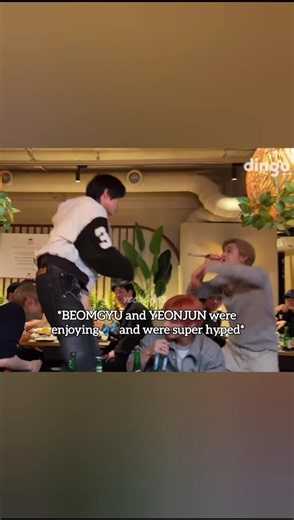 both beomgyu and yeonjun were having fun
