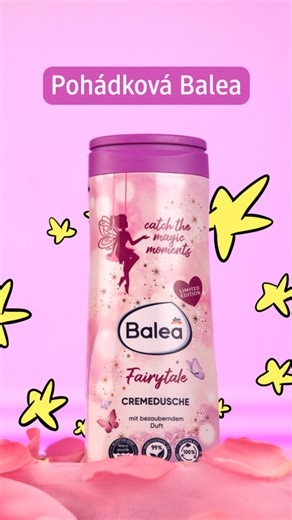 Doporučuje 9 z 10 víl. 🧚‍♀️ S limitkou 🦋catch the magic moments 🦋 se nejen osprchujete, ale díky neodolatelné vůni se na chvíli ztratíte v říši pohádek. 🌸 🛒 Cena 17,90 Kč je platná ke dni zveřejnění příspěvku. 👉 https://www.dm.cz/balea-fairytale-sprchovy-gel-catch-the-magic-moments-p4067796199574.html #dmcesko #dmlovebrand #Balea | dm drogerie markt Česká republika