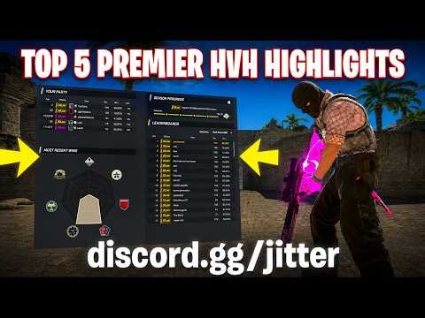 #cs2 #1 NA HvH Montage #5 In Premier 30k With Aimware.net [Free Config]