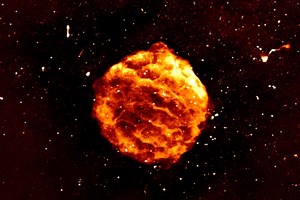 Australian Supercomputer Creates Image of Supernova Remnant