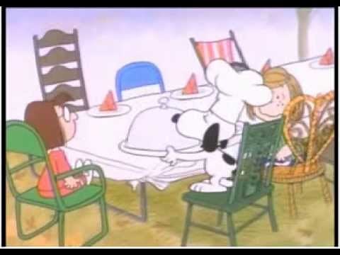 Linus explains Thanksgiving