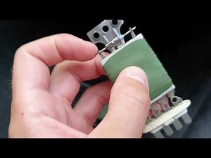 Rezistenta Ventilator Habitaclu - De ce ventilatorul nu merge decat pe treapta 4 de viteza?