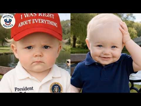 Baby Trump Calls Out Biden & Kamala’s Speeches at Jesse Jackson’s Ceremony
