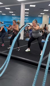 At Burn Boot Camp Mooresville, we celebrate strong moms-to-be and believe that fitness is for every stage of life—including pregnancy! Check out Lorelie killing this athletic conditioning day with appropriate modifications in her 3rd trimester 💙 ✨ Why work out during pregnancy? Exercise can boost your mood, improve circulation, help with sleep, and even prepare your body for childbirth. Staying active during pregnancy is one of the best ways to nurture both you and your growing baby. 👟 Tailore