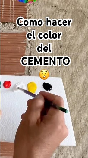 This is how I make the color CEMENT GREY 🎨🖌️