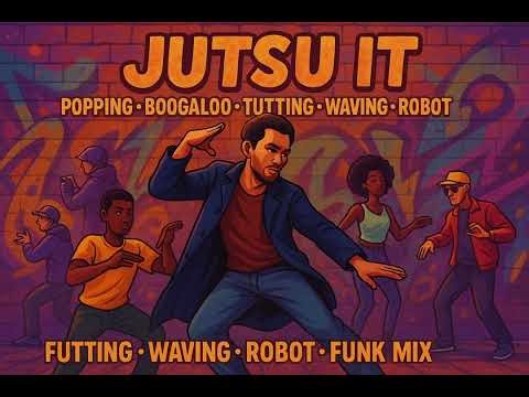 JUTSU IT Boogaloo Make It Funky – Popping Music · Boogaloo · Robot Mix 🔥 Popping Mix