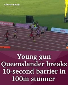 143K views · 537 reactions | Lachlan Kennedy is the first Australian sprinter in 22 years to legally break the magical 10-second barrier for 100m  Full video, story  https://bit.ly/4mKIJcU | Courier Mail | Facebook