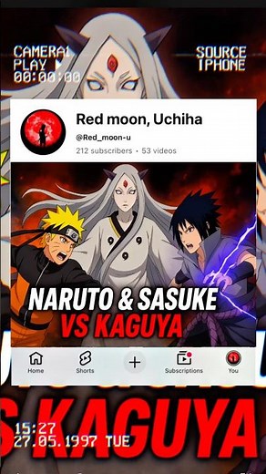 Naruto & Sasuke vs Kaguya | Epic Final Battle | Anime Fight Scene