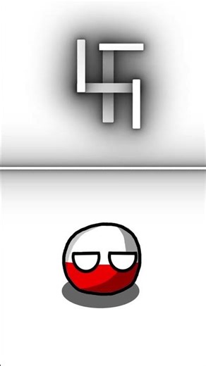 Windows logo💀 #shorts #fyp #countryballs #polandball