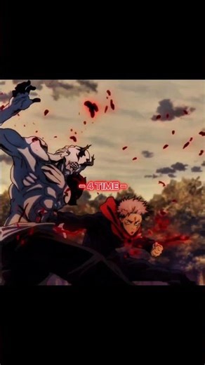 YUGI BREAKE THE NANAMI RECORD BY USING 5 BLACK FLASH IN A SINGLE DAY #shorts #jujutsukaisen