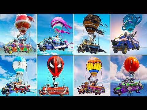 Evolution of Fortnite Battle Bus Themes + Music (Season 1 - Season 23)