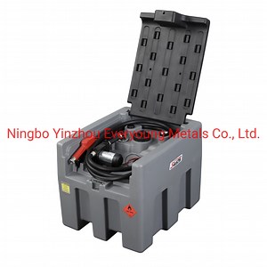 [Hot Item] Diesel Fuel Tank with Electric 40L/Min Fuel Transfer Pump Portable Diesel Tank