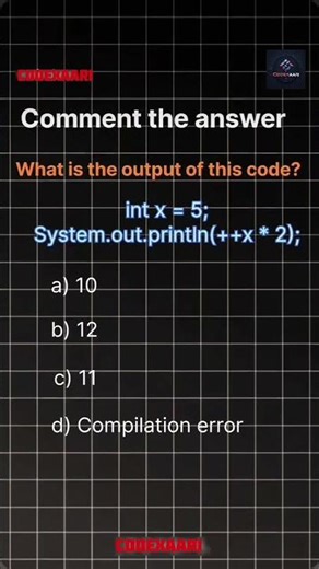“If You Know Java, You Should Solve This 💻” #javaprogramming #coding #codexaari #codescene #codecool