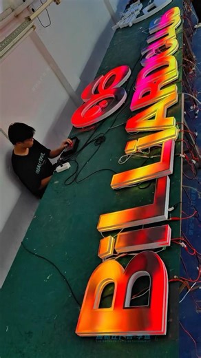 For all industries! LED signs make your shop more valuable ##LEDLightSign #Signage #BusinessUpgrade