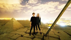Danish photographer's 'sex' photo on Great Pyramid of Giza sparks fury