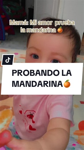 Consejos sobre la alimentación de bebés: mandarina y alergias