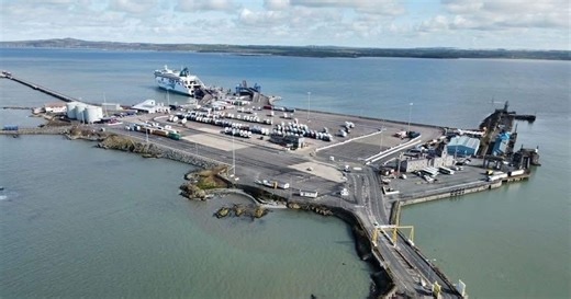 Holyhead port terminal closed after 'berthing incident'