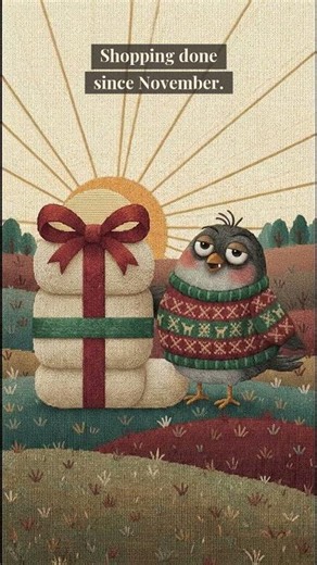 The Early Bird Ugly Christmas Sweater