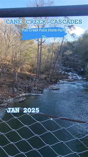 Cane Creek Cascades are located behind the nature center at Fall Creek Falls State Park near Spencer, Tennessee. #outdooradventuresintennessee #simplelifebigadventures #Tennessee #tennesseewaterfalls #fallcreekfalls Simple Life, Big Adventures | Outdoor Adventures in Tennessee