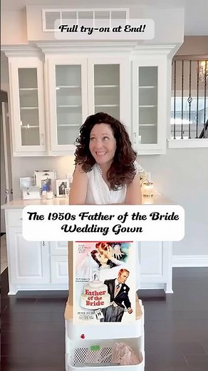The 1950s Father of The Bride Wedding Gown